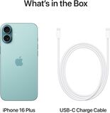APPLE IPHONE 16 PLUS 128GB TEAL, , hi-res